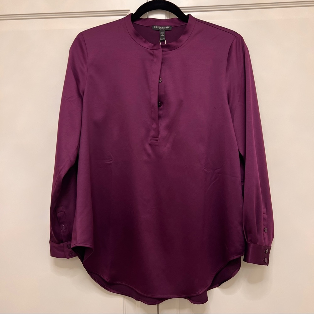 Eileen Fisher Longsleeve Blouse